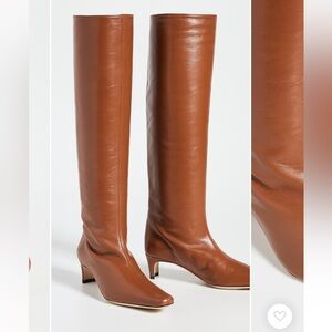STAUD Tan Wally Boots